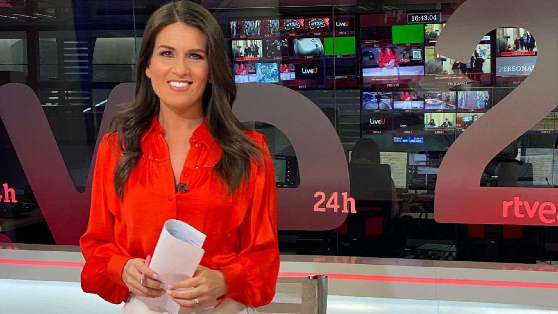 Cristina Pampín, presentadora de TVE, da a luz a una niña