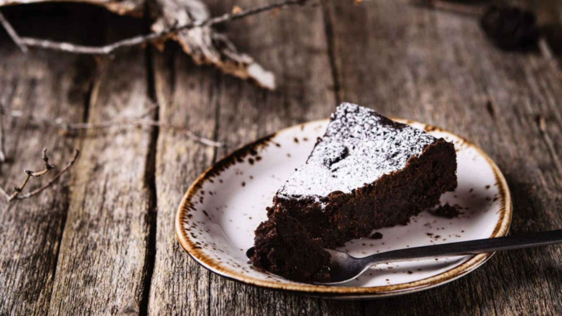 Pastel de chocolate con aceite de oliva