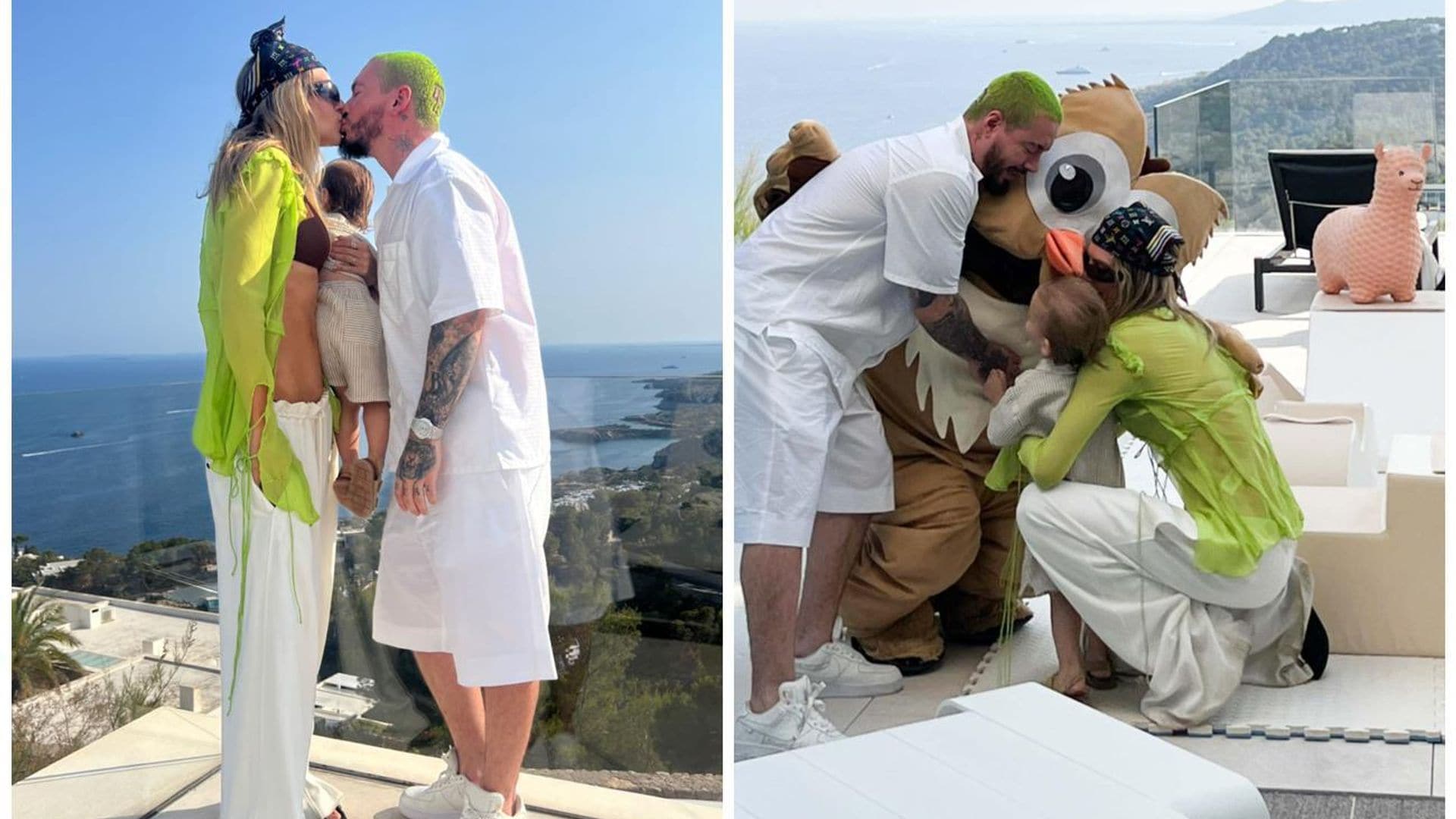 J Balvin y Valentina Ferrer celebran los dos años de su hijo Río con una increíble fiesta