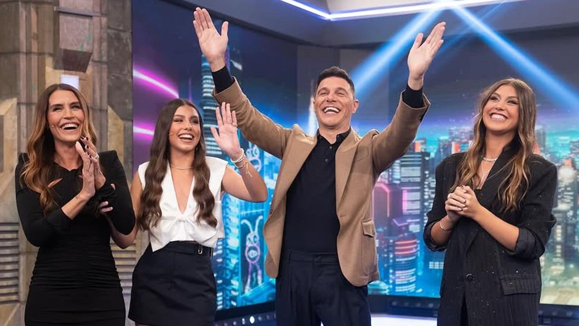 Joaquín Sánchez y Susana Saborido en 'El Hormiguero': de su boda en Las Vegas al estreno de sus hijas en televisión