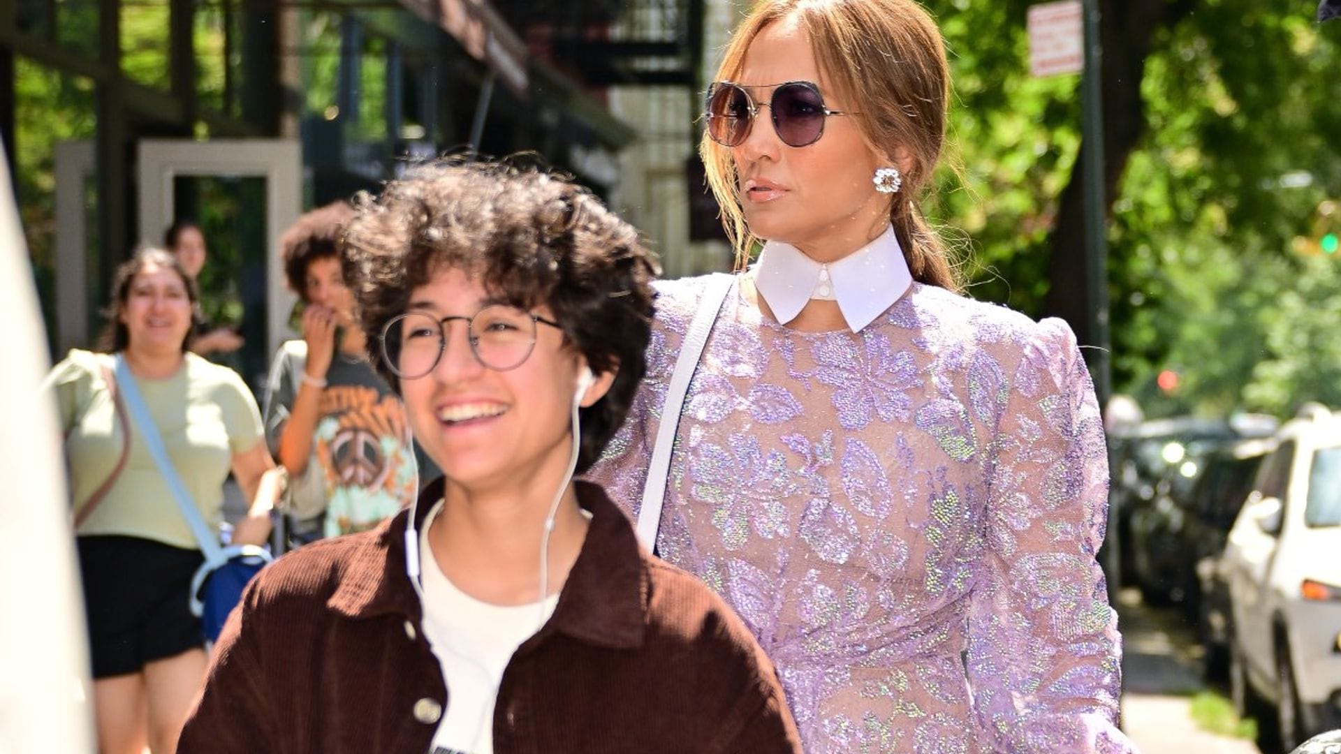 ¿Qué hacían los hijos que Marc Anthony tuvo con JLo mientras el cantante se casaba?