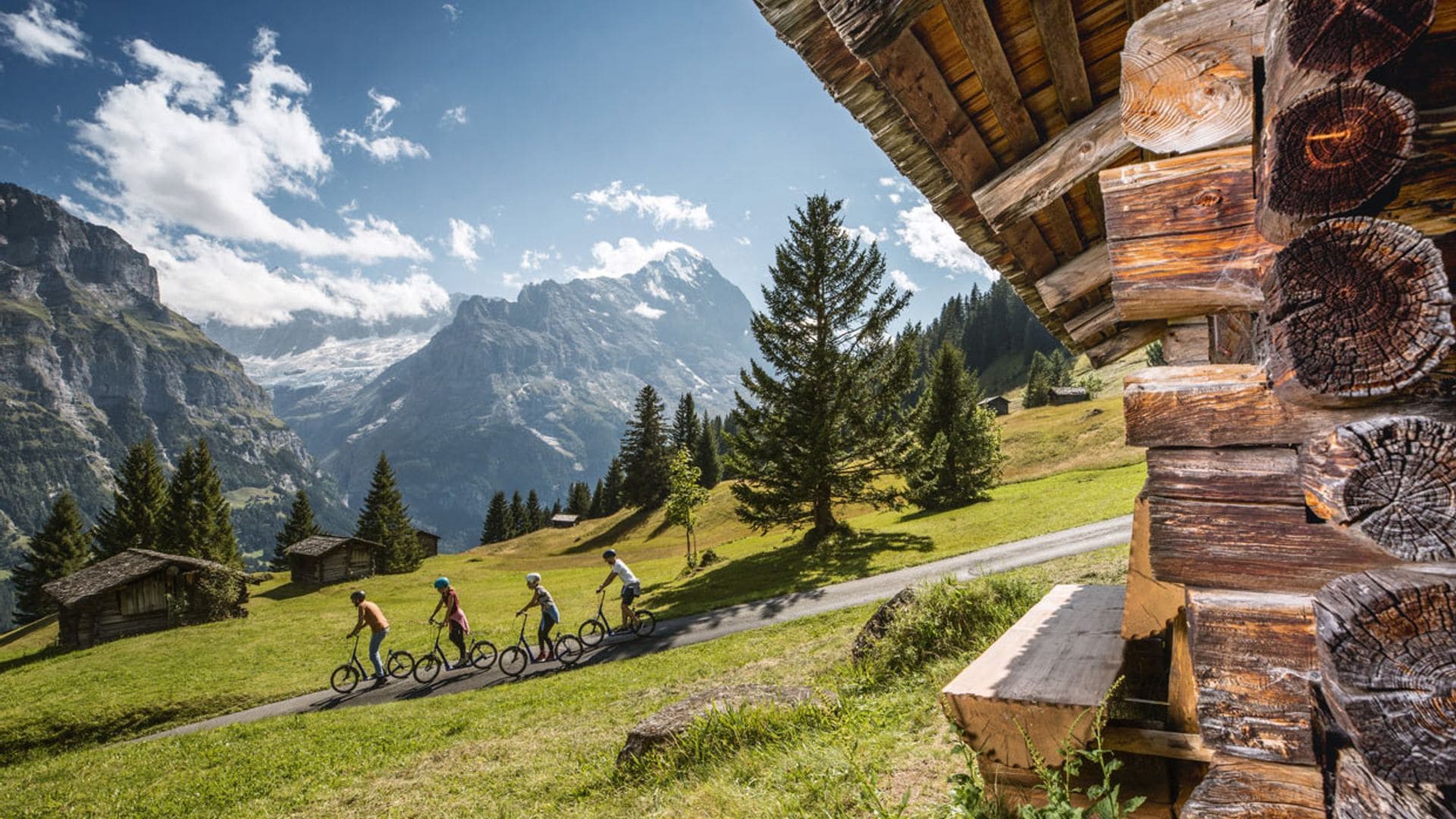 Los Alpes suizos también son para el verano