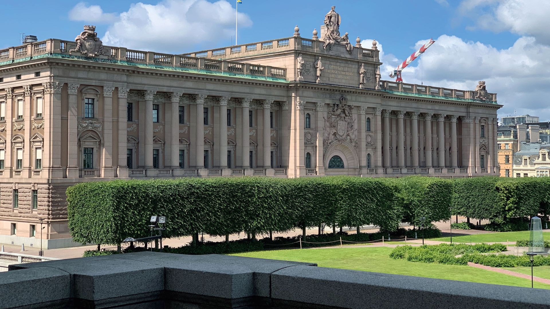 Vista del Parlamento 