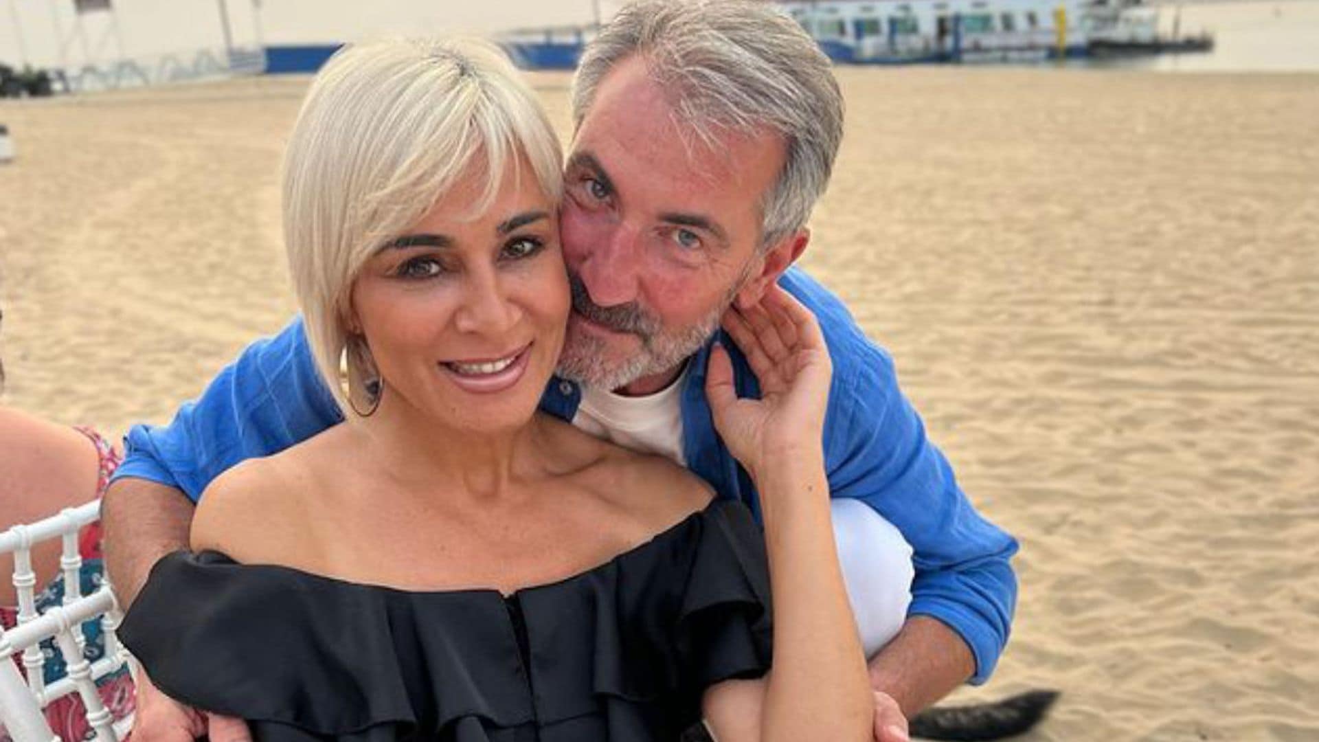 Ana María Aldón comparte la primera foto con su nuevo amor