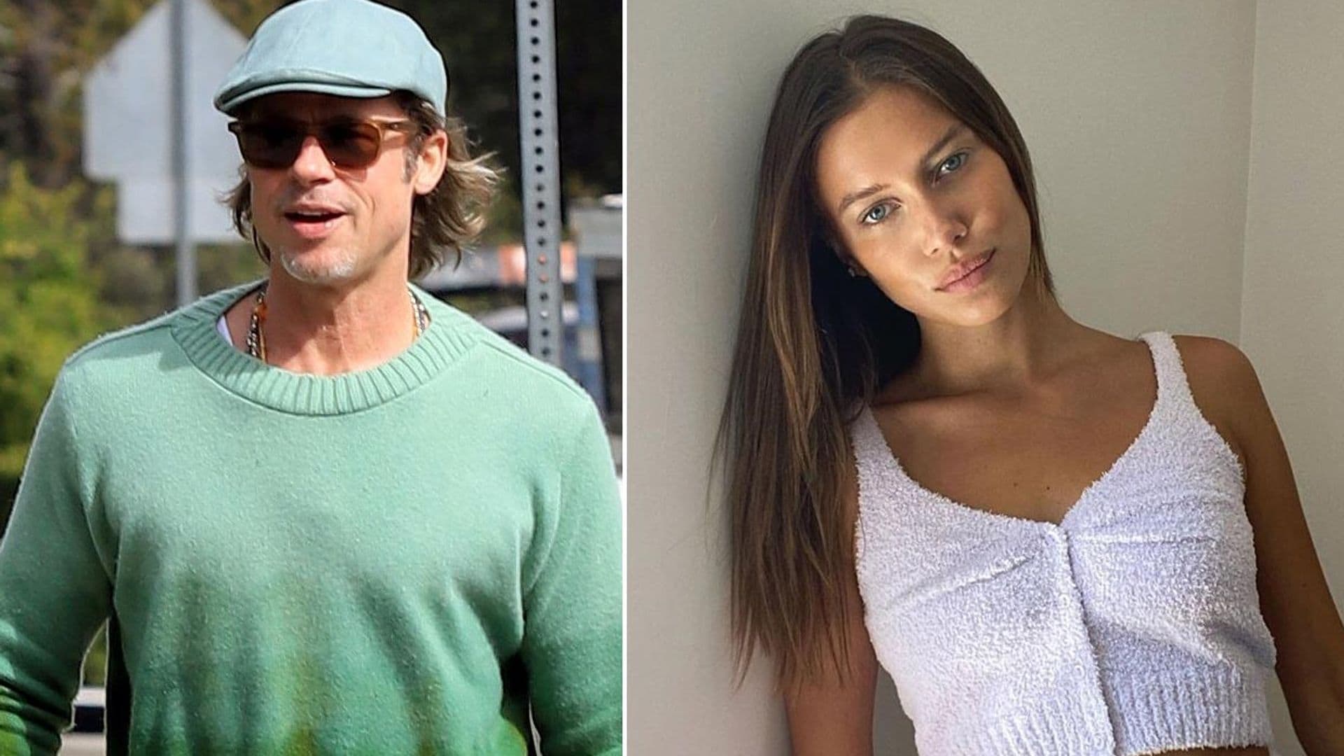 Brad Pitt, de vacaciones en Francia con la modelo alemana Nicole Poturalski, de 27 años