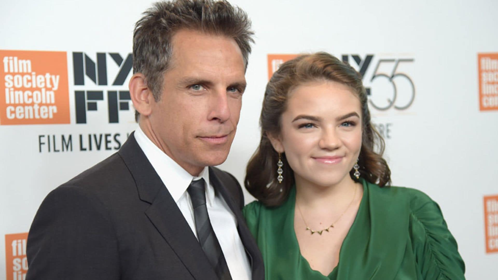 Ben Stiller presume de hija en la alfombra roja