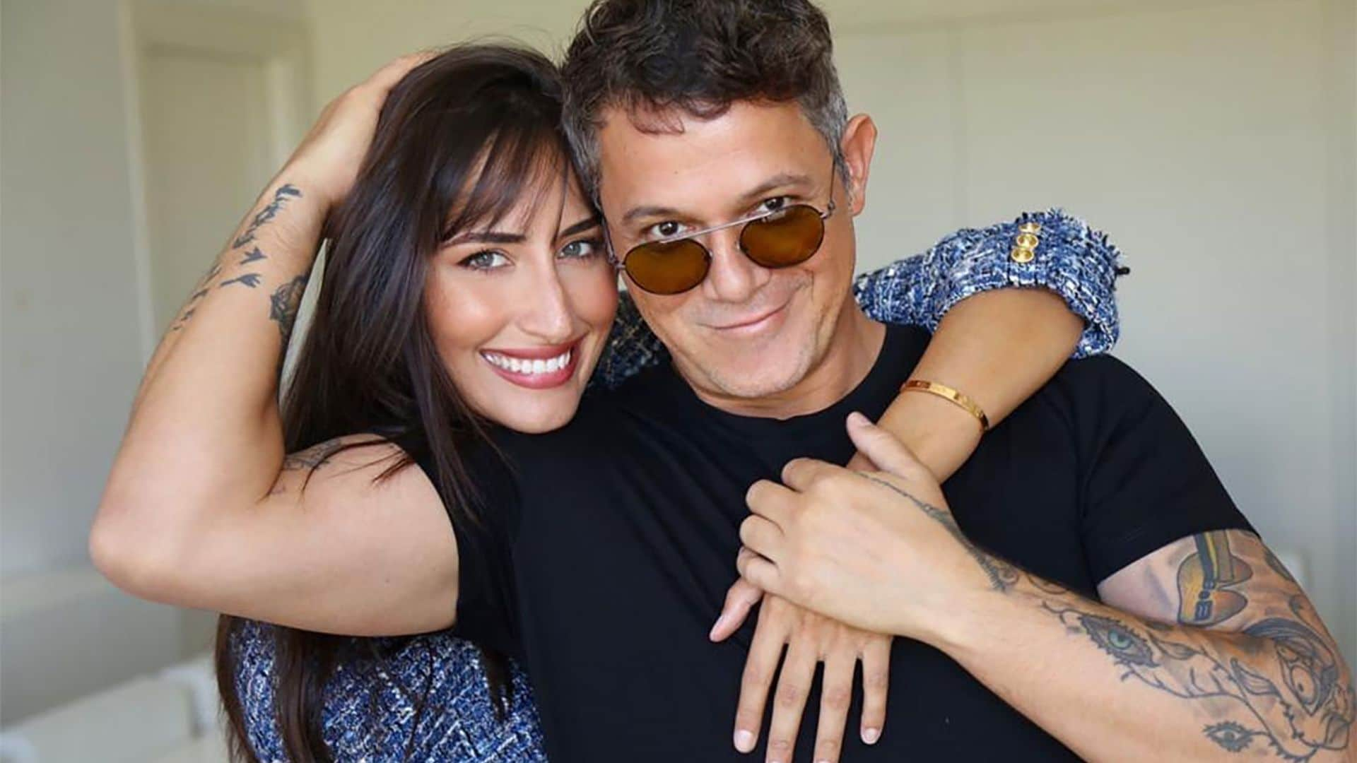 La romántica felicitación de Alejandro Sanz a su novia, Rachel Valdés