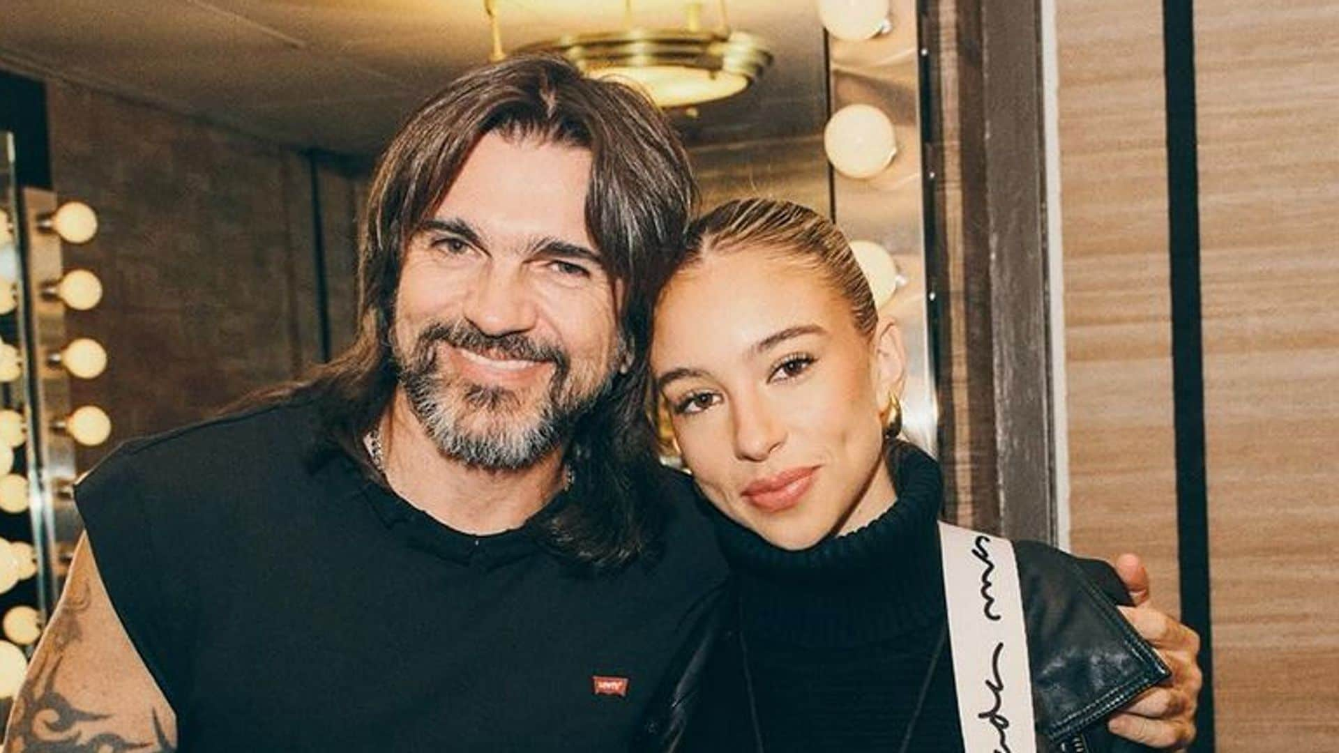 La dulce felicitación de Juanes para su hija Luna por sus 21 años