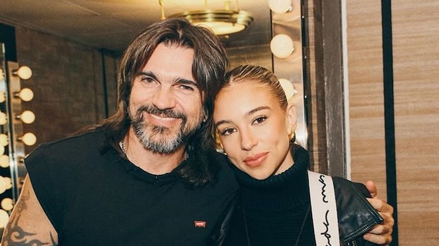 Juanes y su hija, Luna