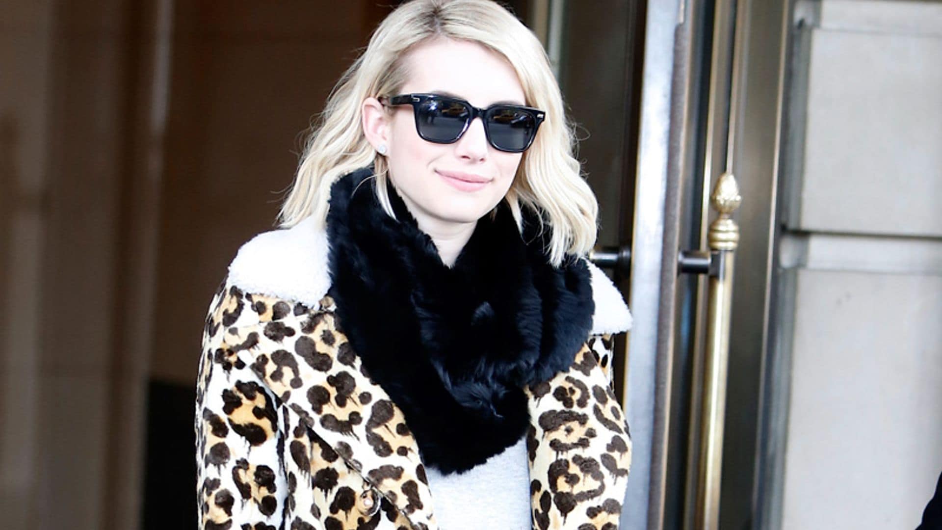 Emma Roberts tiene el 'uniforme' que querrás llevar este otoño-invierno