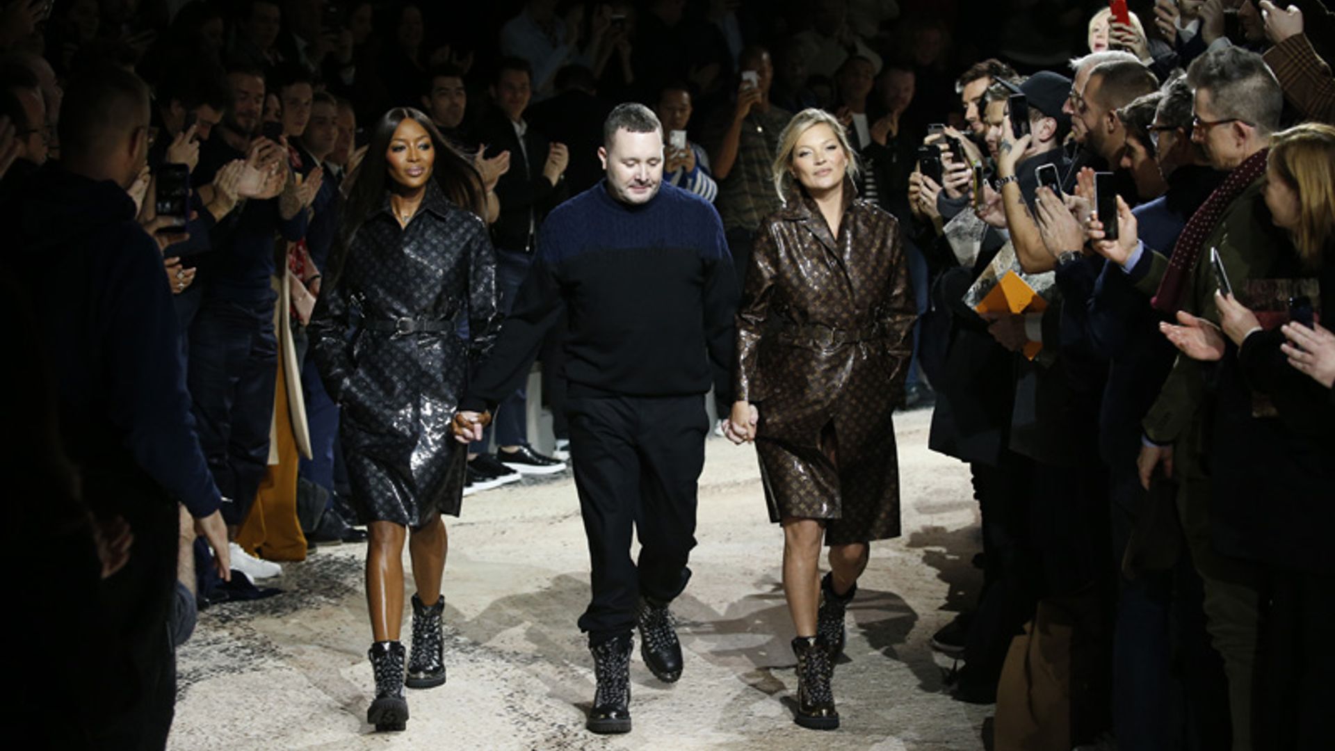 Kate Moss, Naomi Campbell y el desfile masculino del que todo el mundo habla