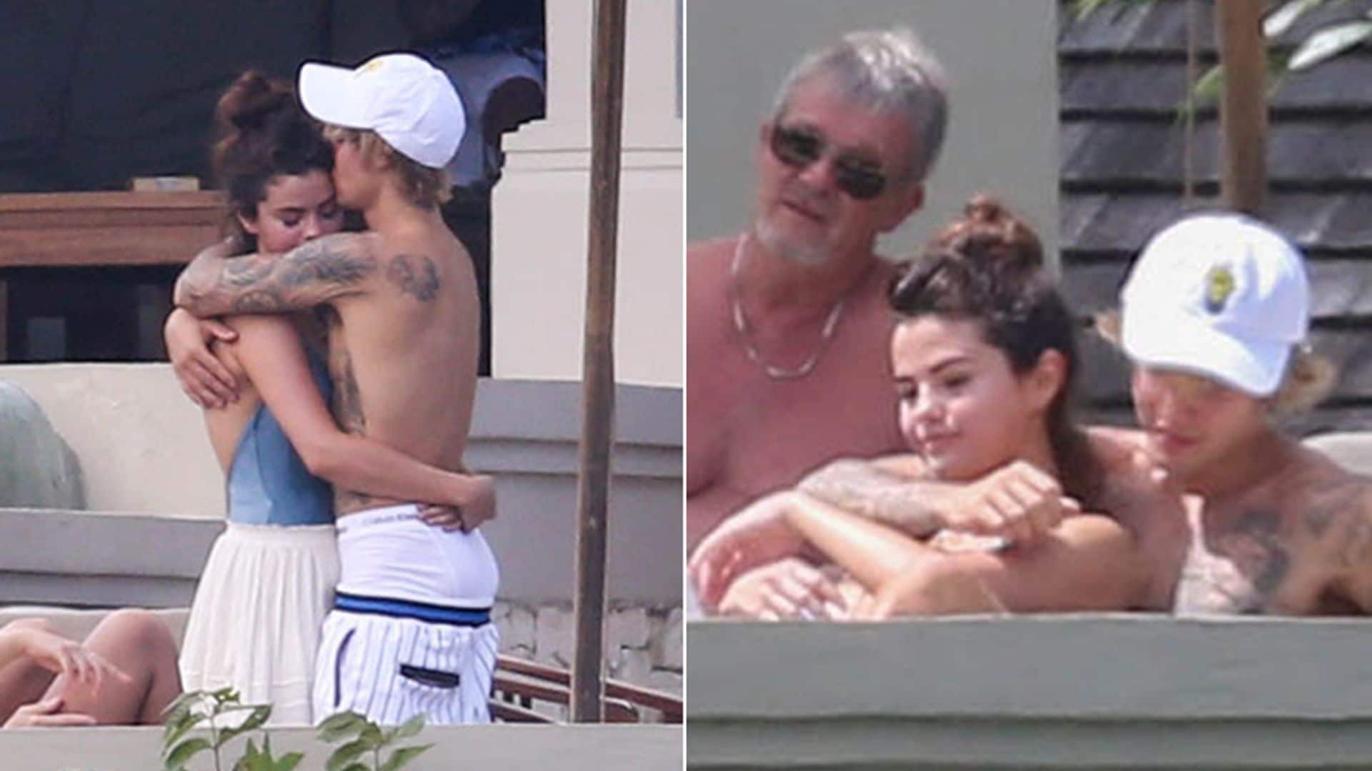 EXCLUSIVA: Justin Bieber y Selena Gomez, todo amor en su viaje a Jamaica