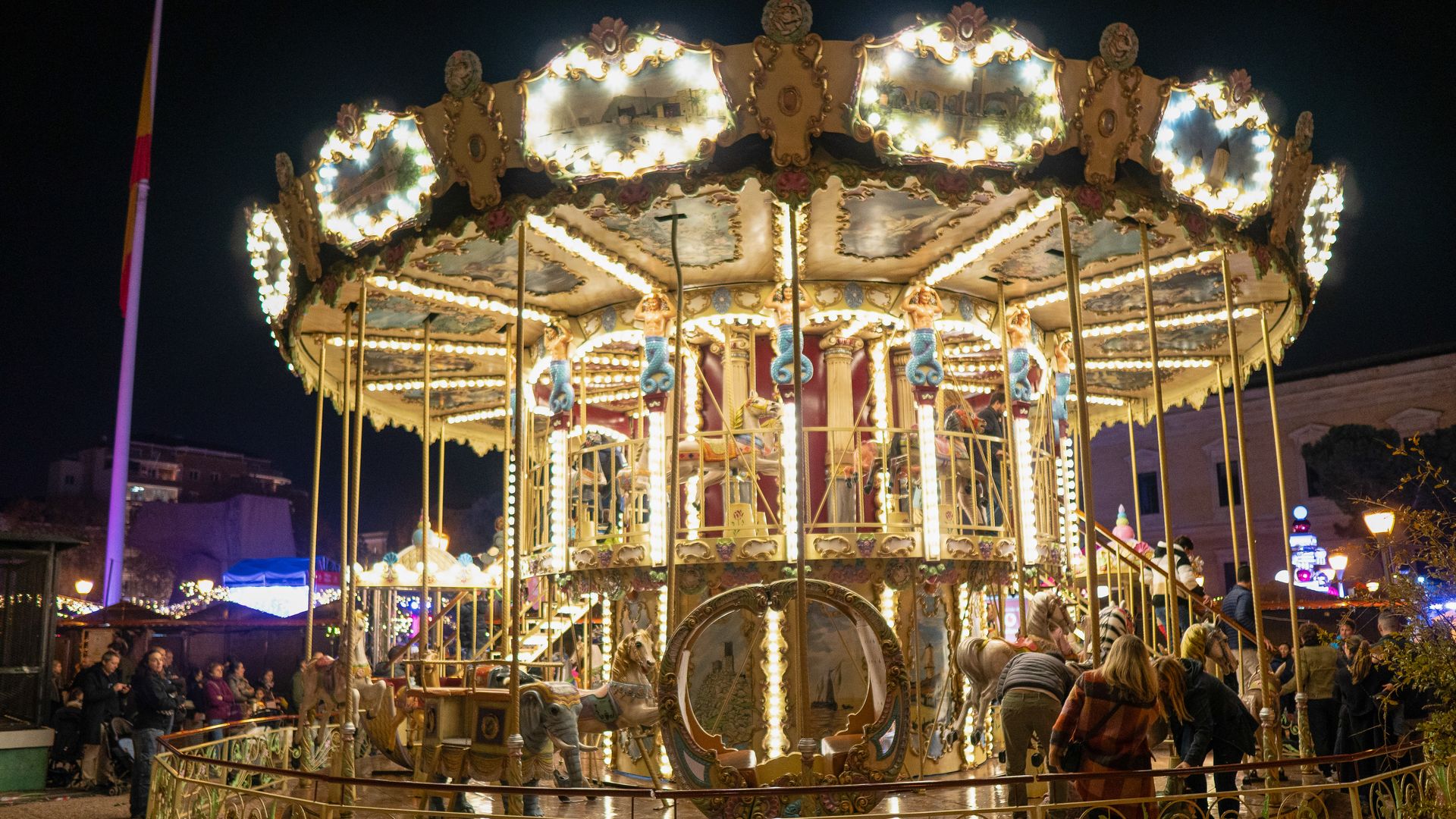 Carrusel Mercado de Navidad de Colón