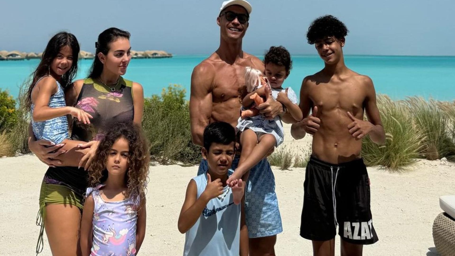 Georgina Rodríguez y Cristiano regresan con su familia a uno de sus destinos favoritos