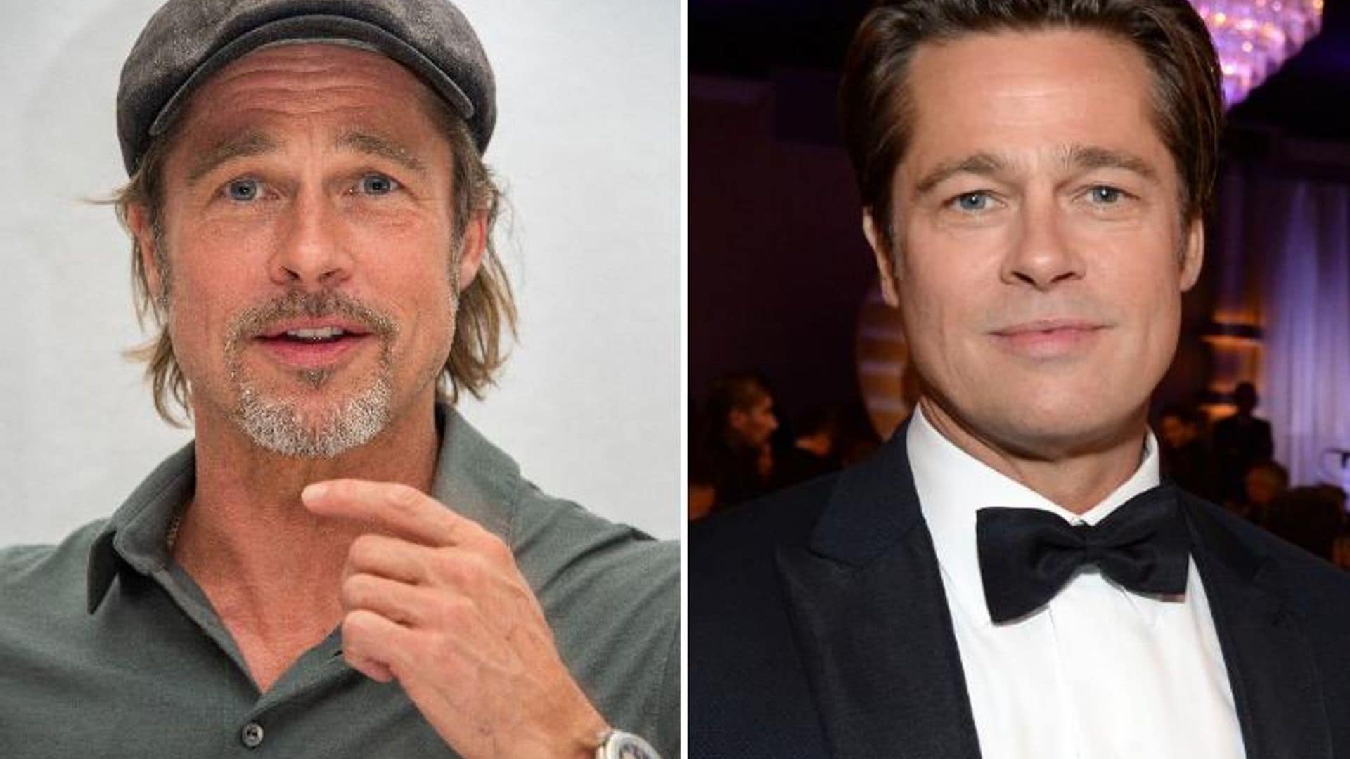 Brad Pitt y otras celebridades que lucen muy guapos con barba