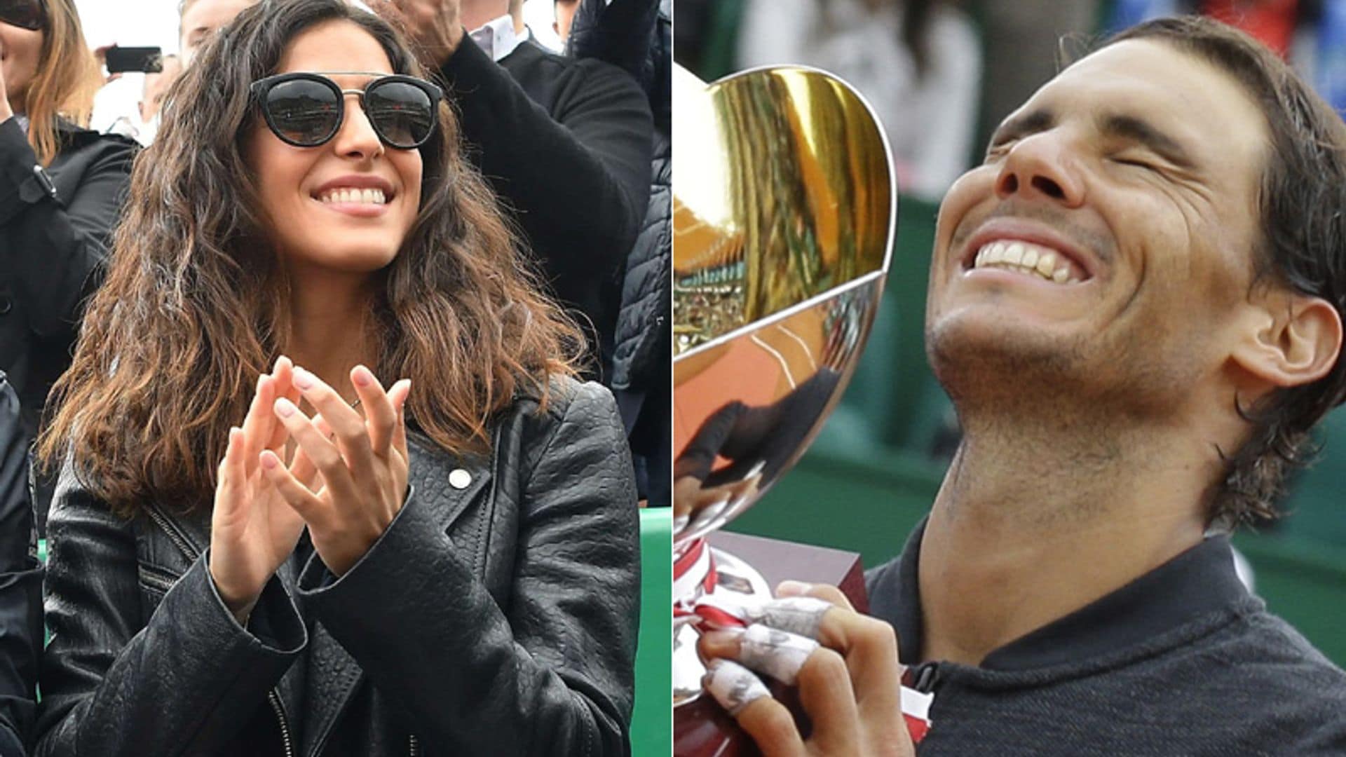 Rafa Nadal sigue haciendo historia ante la atenta mirada de su novia