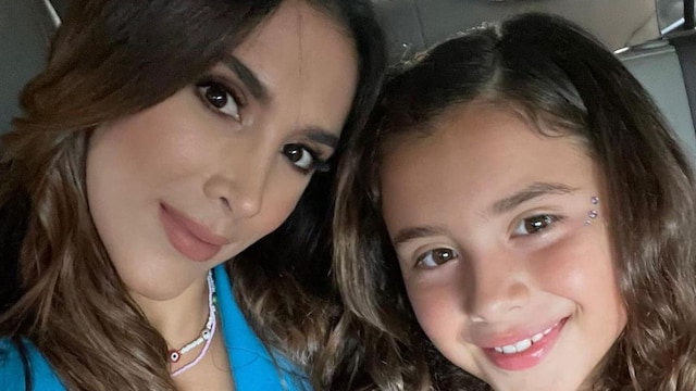 daniela ospina y su hija salom 