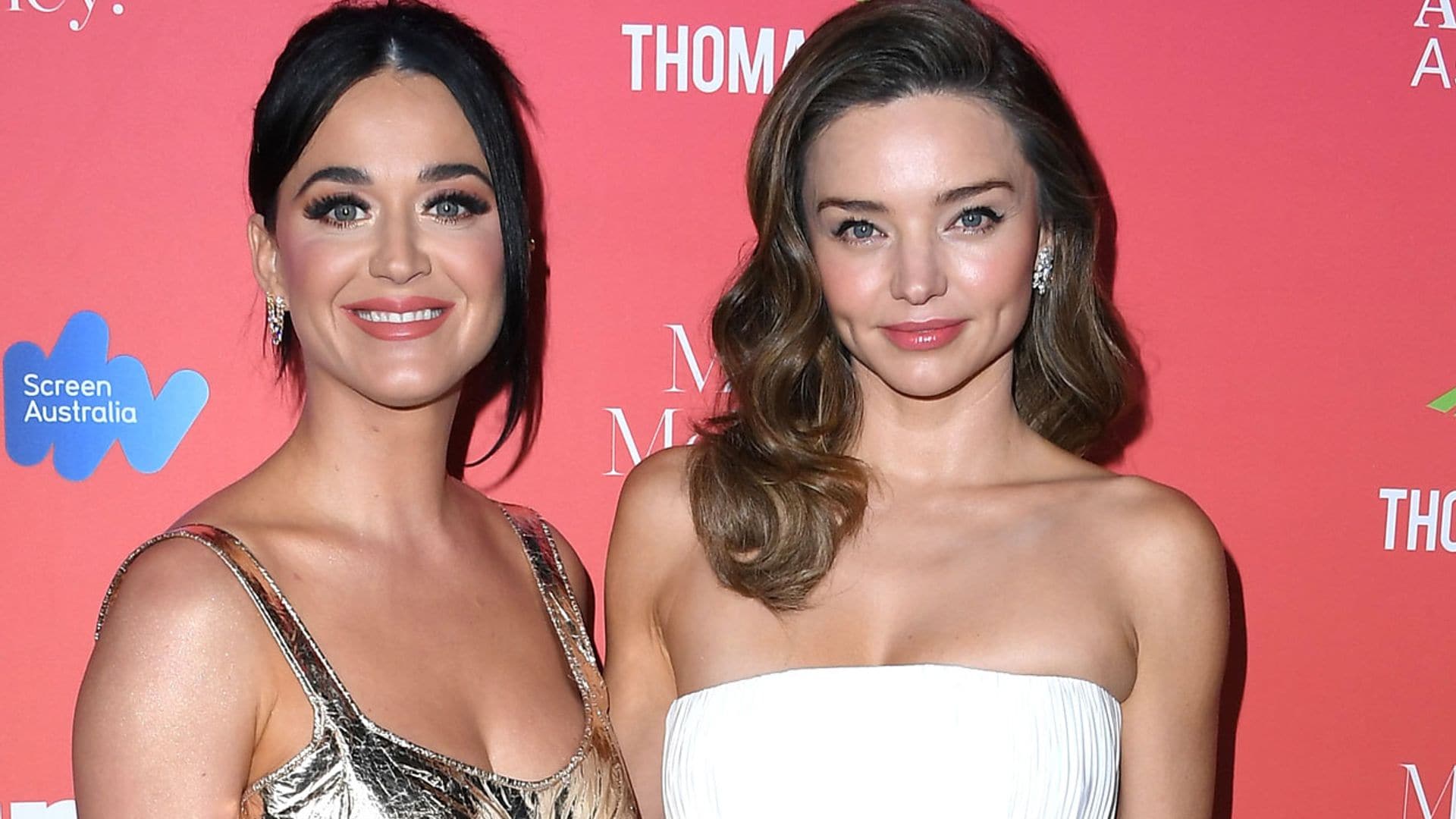 Katy Perry y Miranda Kerr, presente y pasado de Orlando Bloom, dos amigas que rompen estereotipos