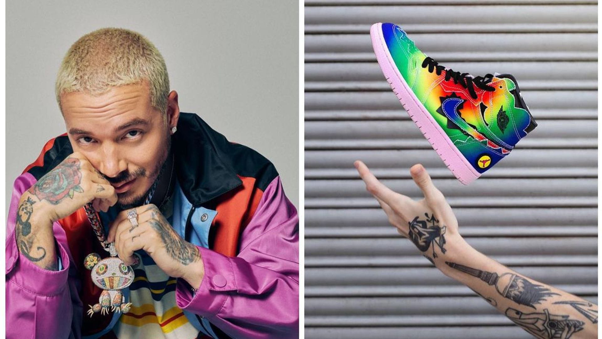 ¡Agotados! Los tenis que diseñó J Balvin se vendieron en minutos