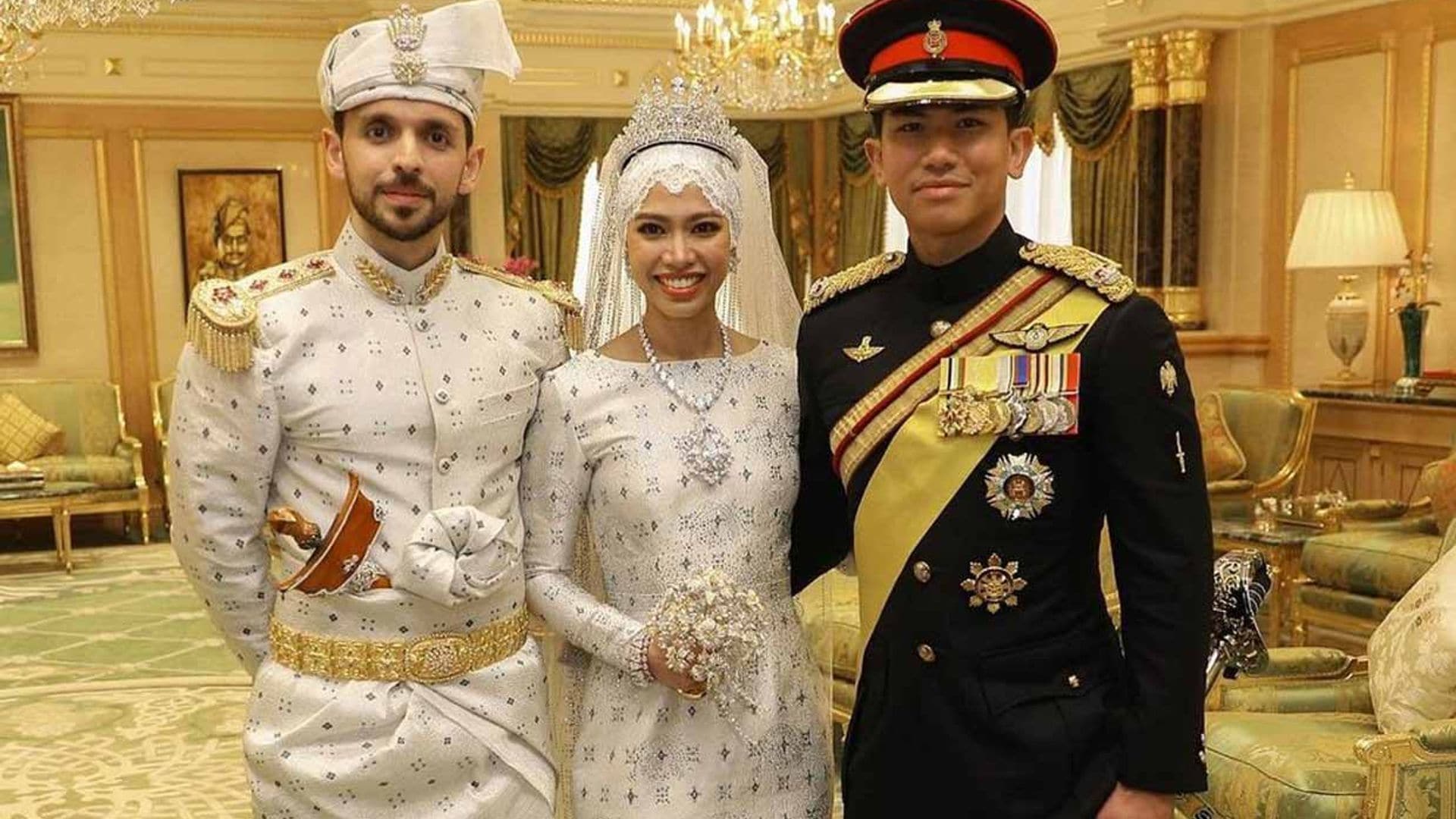 Las imágenes de la fastuosa boda de la hija del sultán de Brunéi