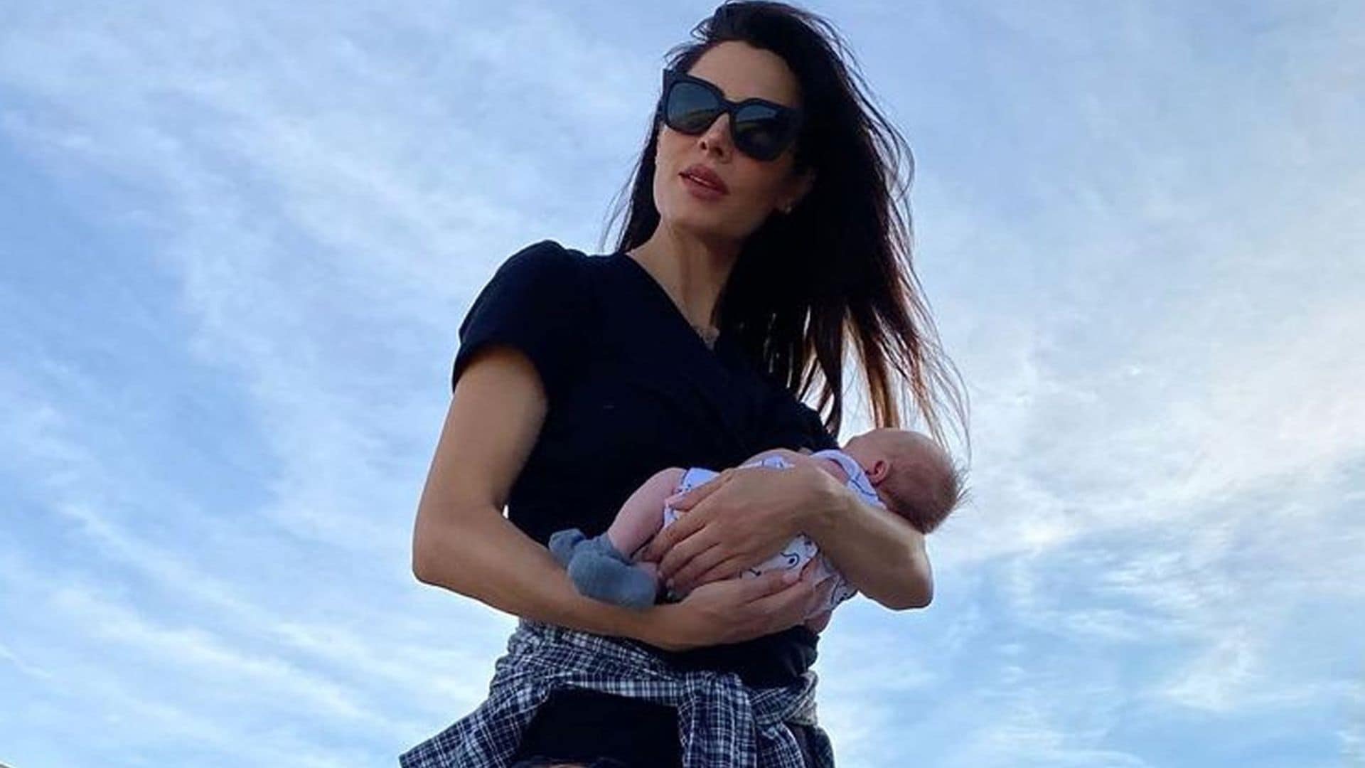 ¡A ritmo de rock and roll! Pilar Rubio muestra cómo baila su hijo Máximo Adriano