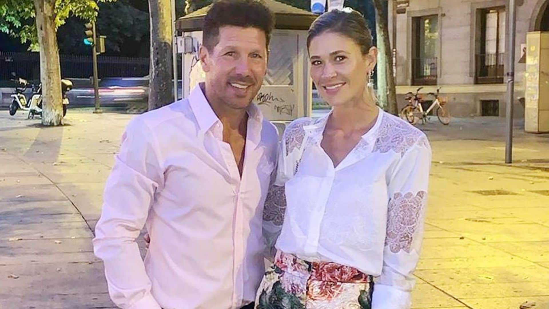 Carla Pereyra y Simeone, una boda para dos... ¿o para tres?