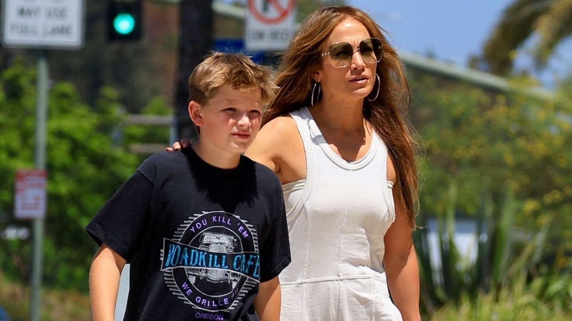 Jennifer Lopez pasa tiempo de calidad con Samuel, el hijo de Ben Affleck