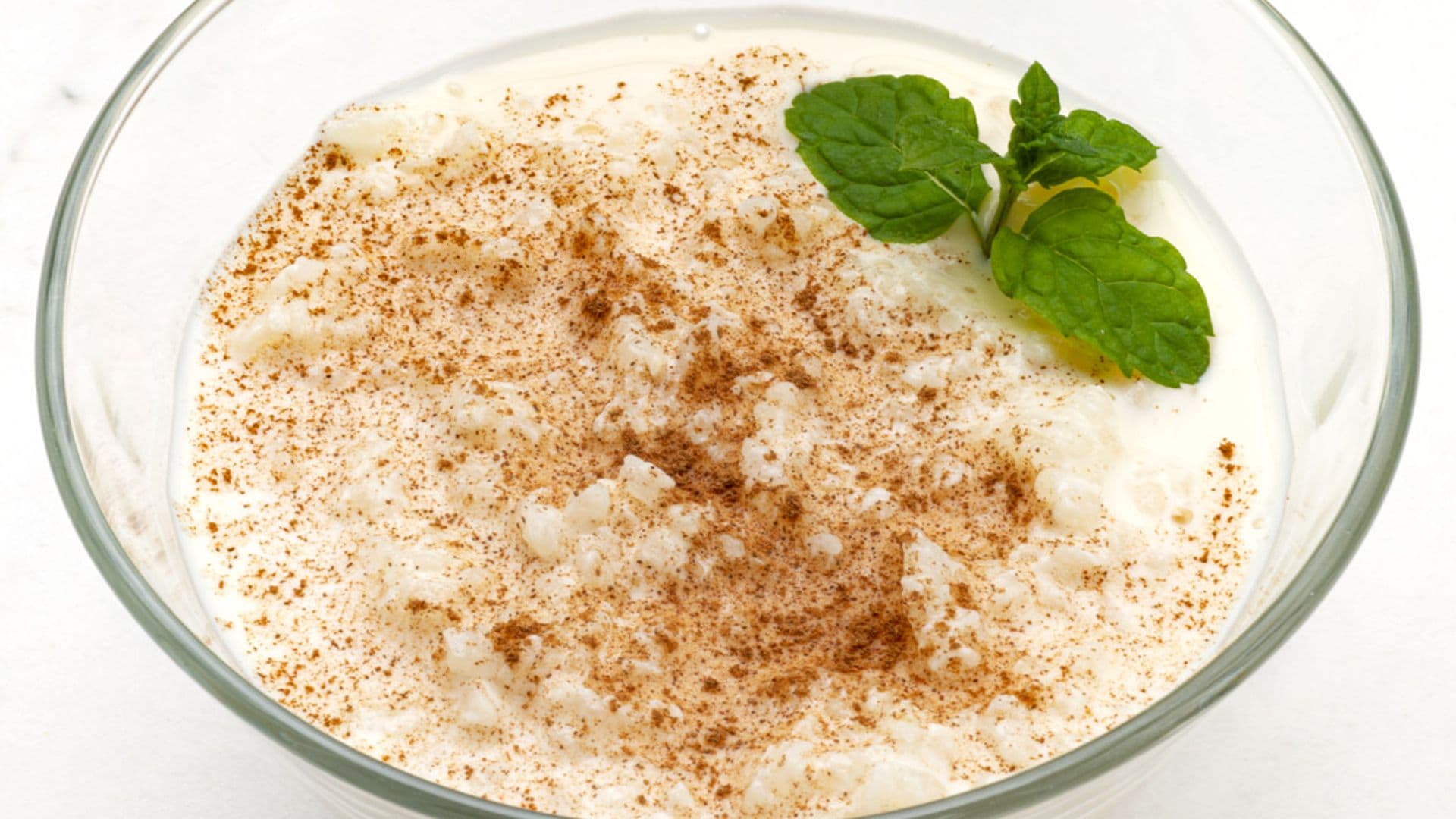 Arroz con leche exprés