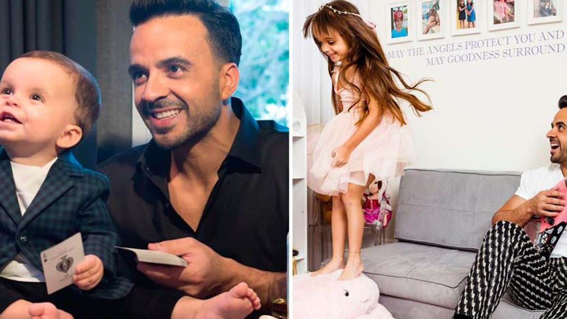 ¡Una familia unida! Así de bien la pasan Luis Fonsi, Águeda López y sus dos hijos