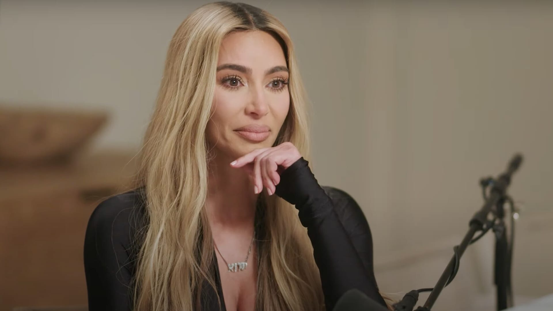 kim kardashian was brought to tears while talking about kanye west on the angie martinez irl podcast