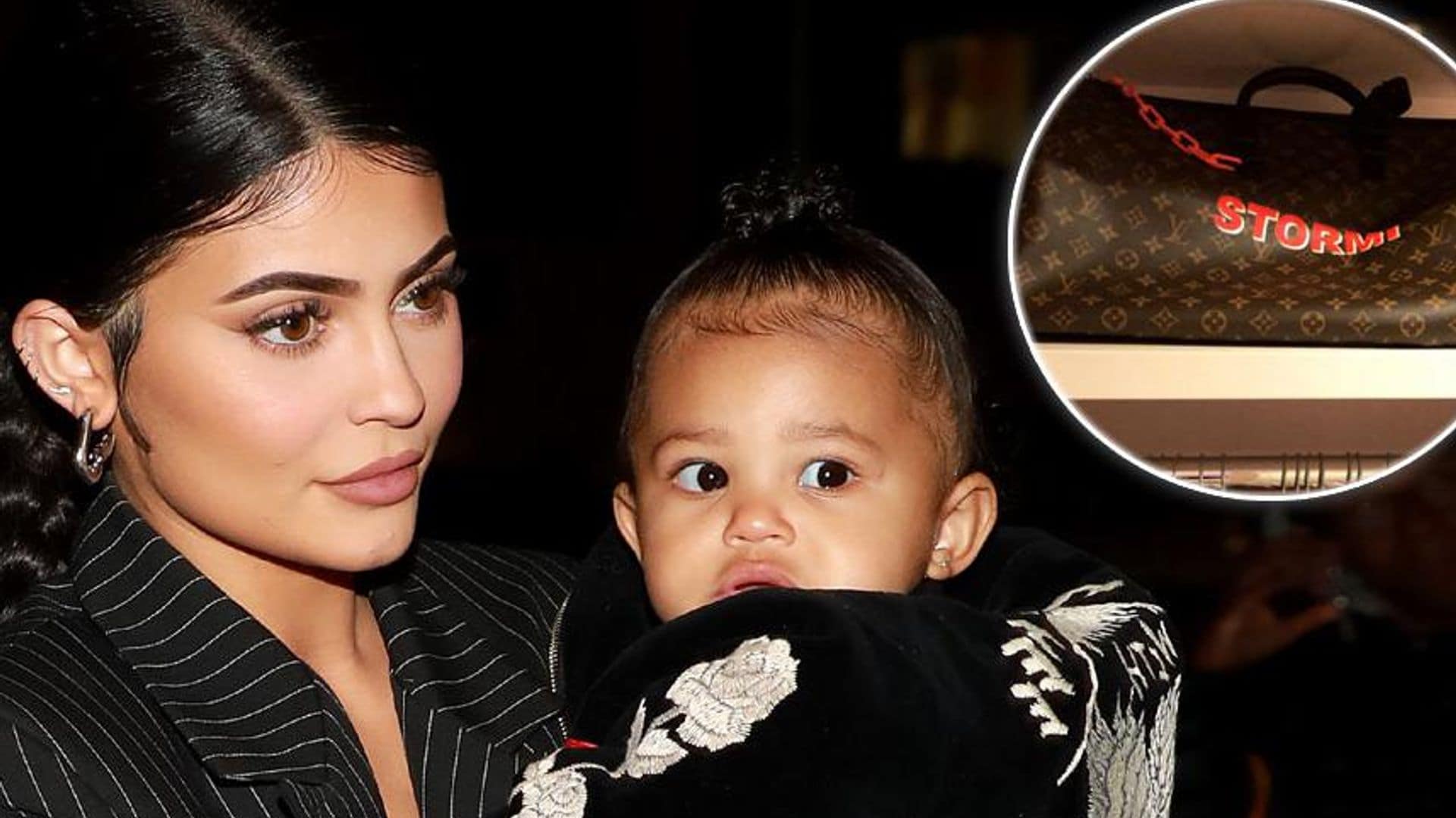 Stormi Webster ya tiene su bolso Louis Vuitton personalizado