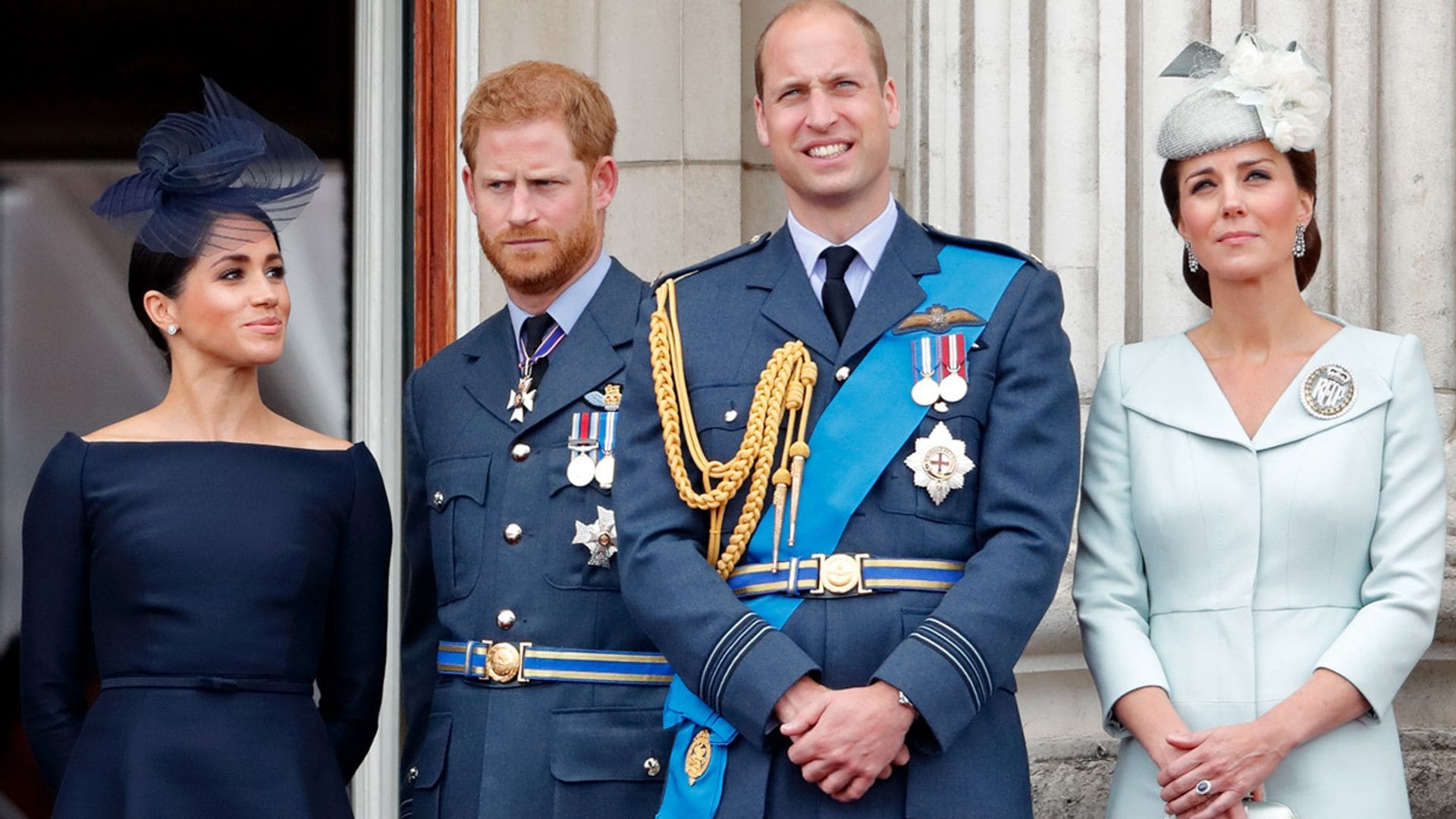 Meghan Markle y Harry se separan de Kate Middleton y William