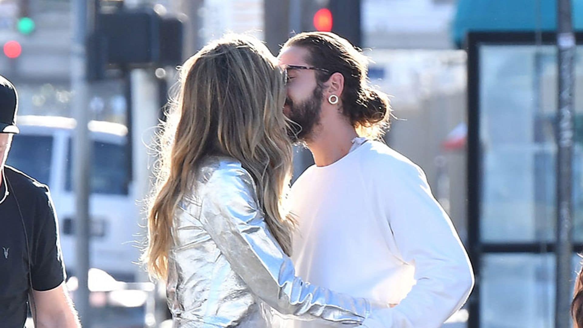 La sorpresa a Heidi Klum de su novio que acaba con ¡muchos besos!