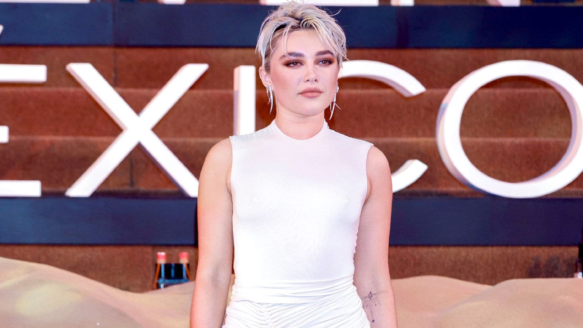 Florence Pugh se hace viral en México con dos looks de tendencia e impresionantes