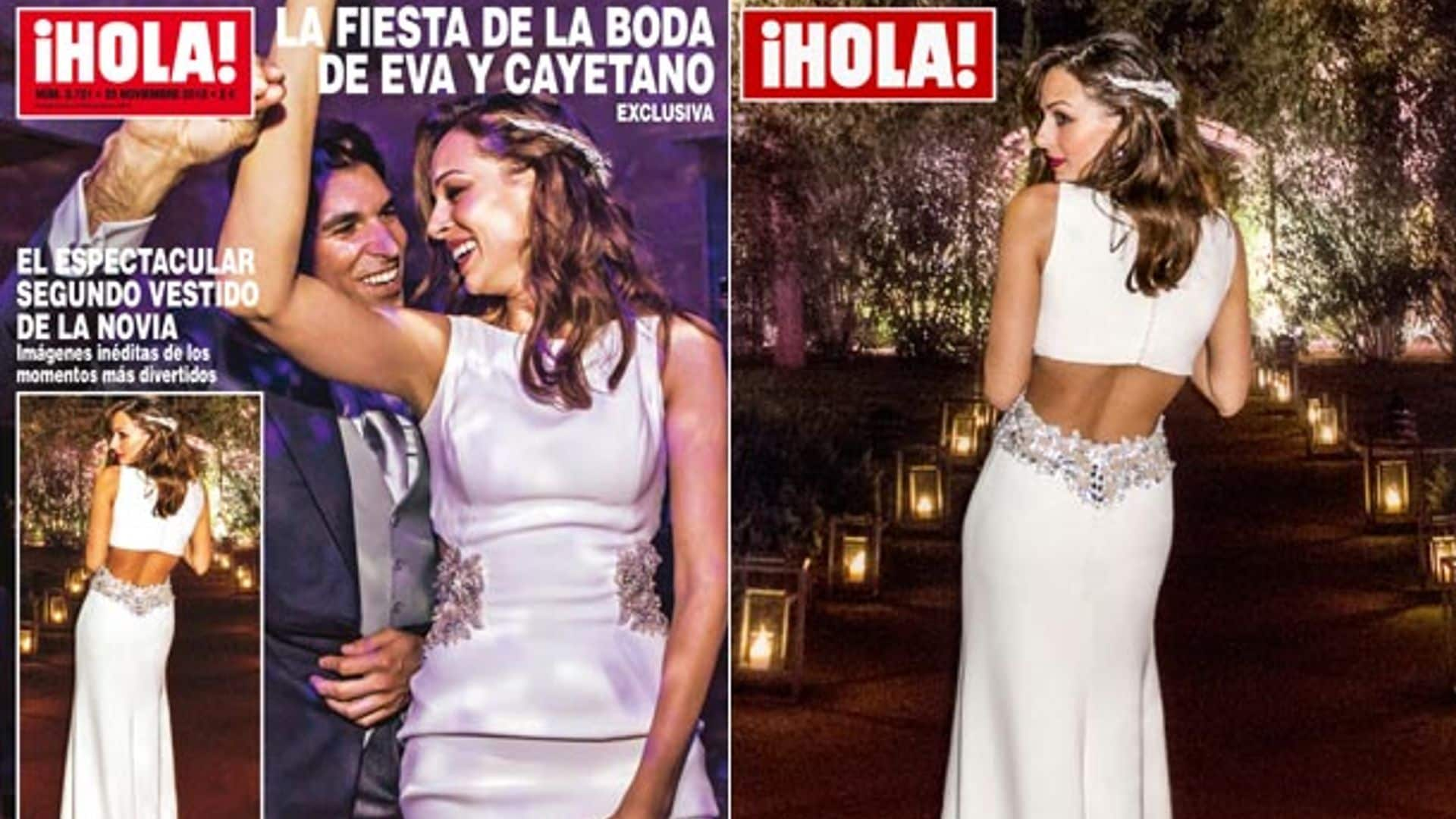 La fiesta de la boda de Eva y Cayetano, exclusiva en ¡HOLA!