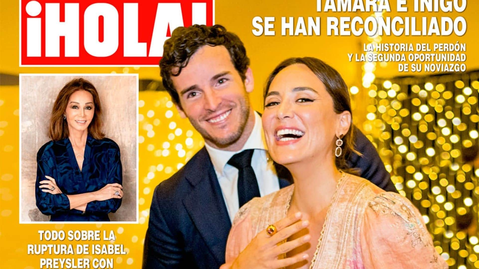 En ¡HOLA!, Tamara Falcó e Íñigo Onieva se han reconciliado