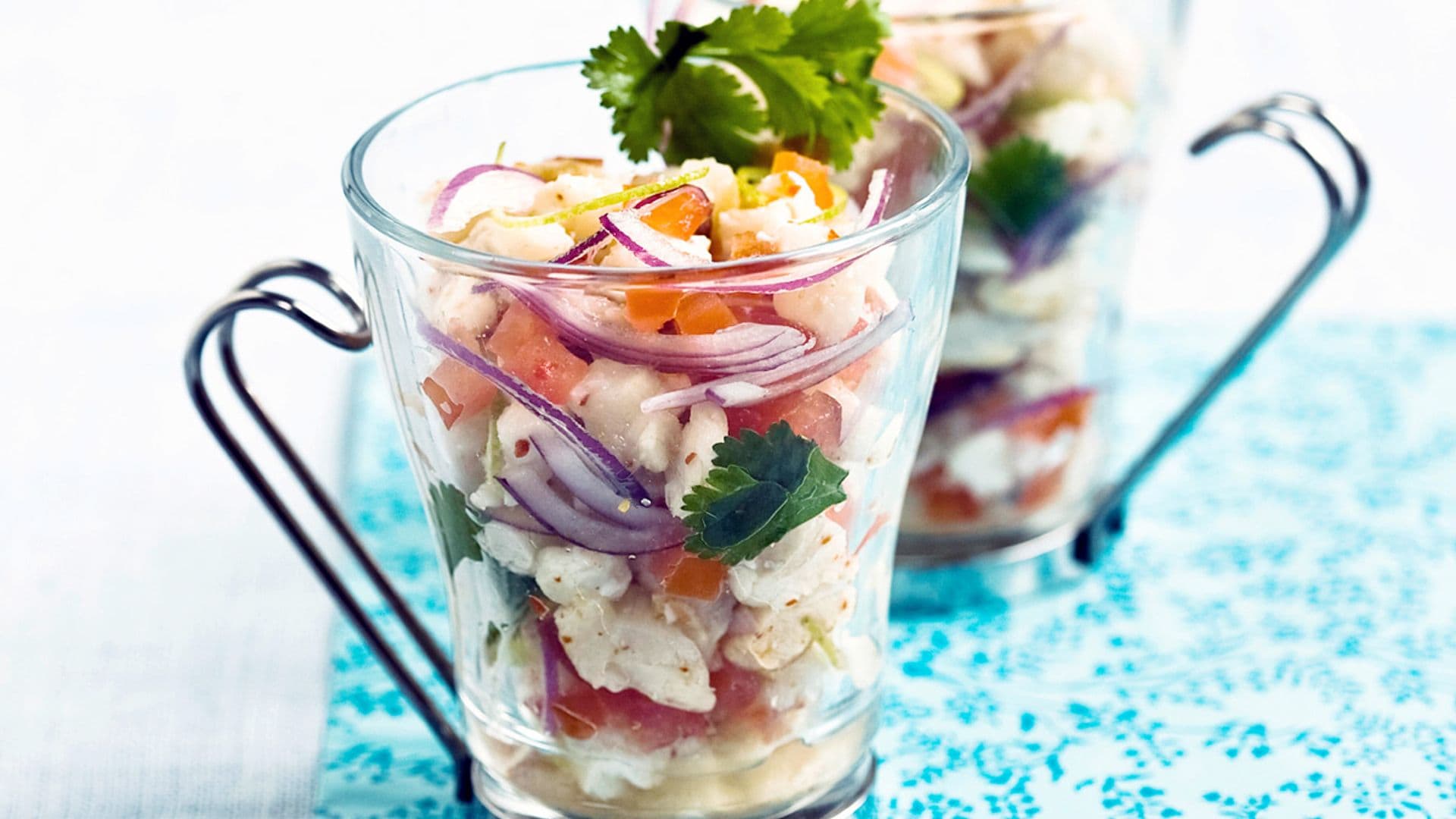 Ceviche de corvina