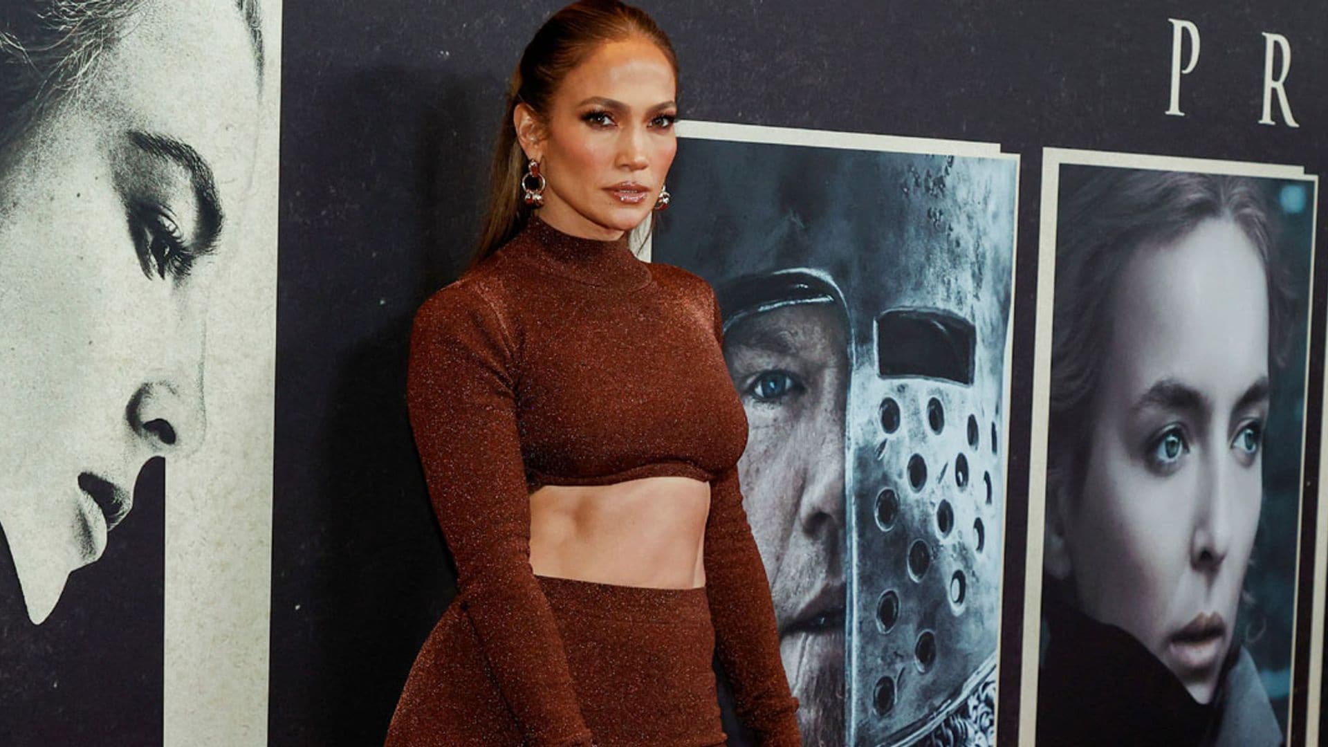 Jennifer Lopez cautiva con un sensual 'crop top' en la noche especial de Ben Affleck