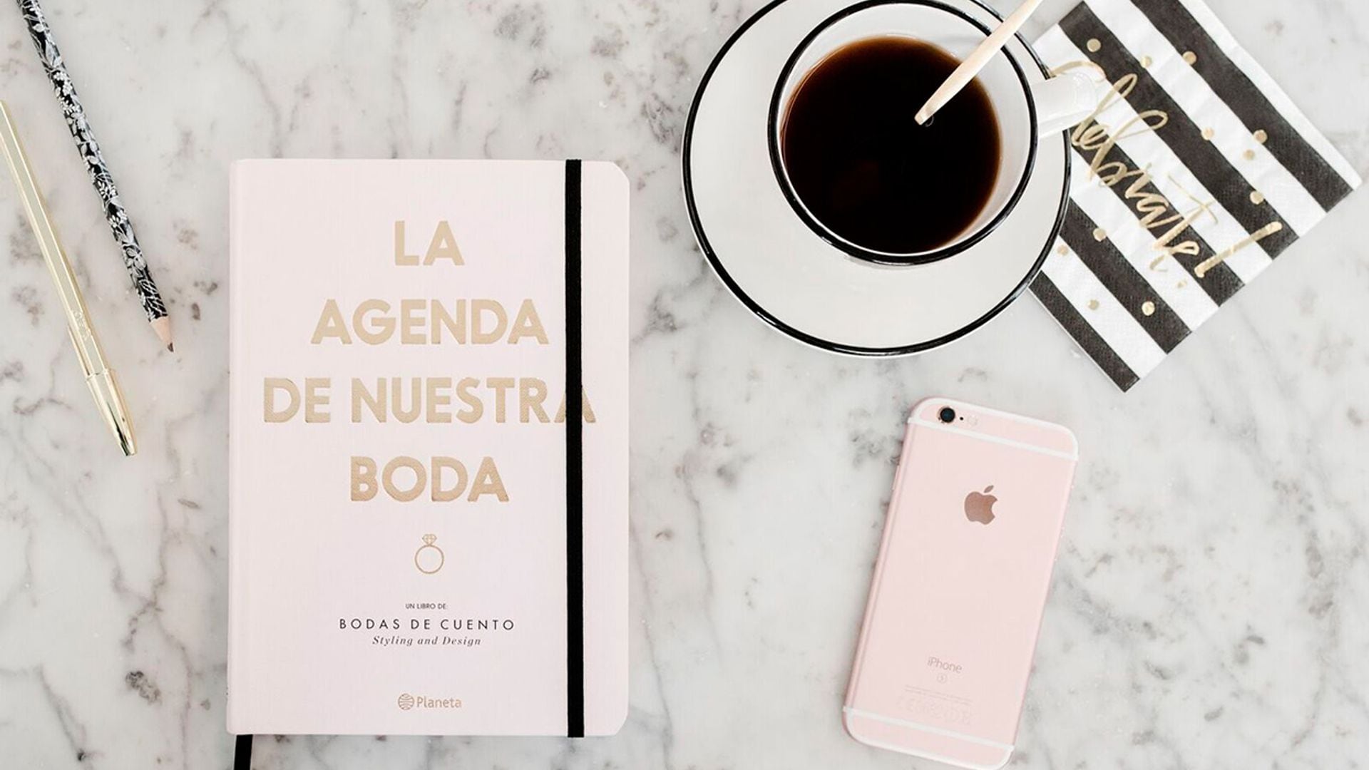 12 cuadernos y agendas muy bonitos para organizar tu boda