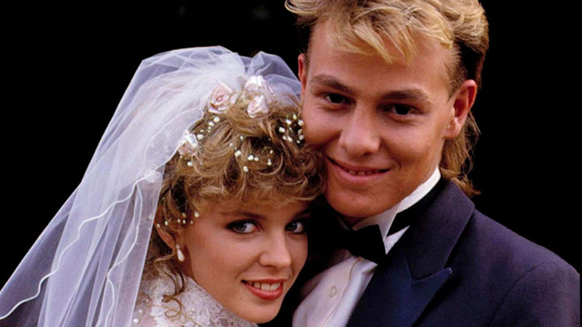 La imagen de Kylie Minogue junto a su primer amor, Jason Donovan, que ha vuelto a enamorar a sus seguidores