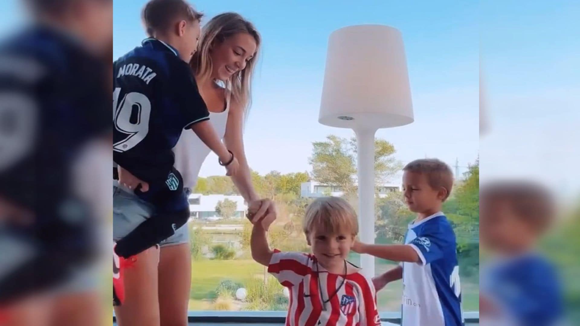 El vídeo más divertido de Alice Campello bailando con sus hijos la nueva canción de Sebastián Yatra