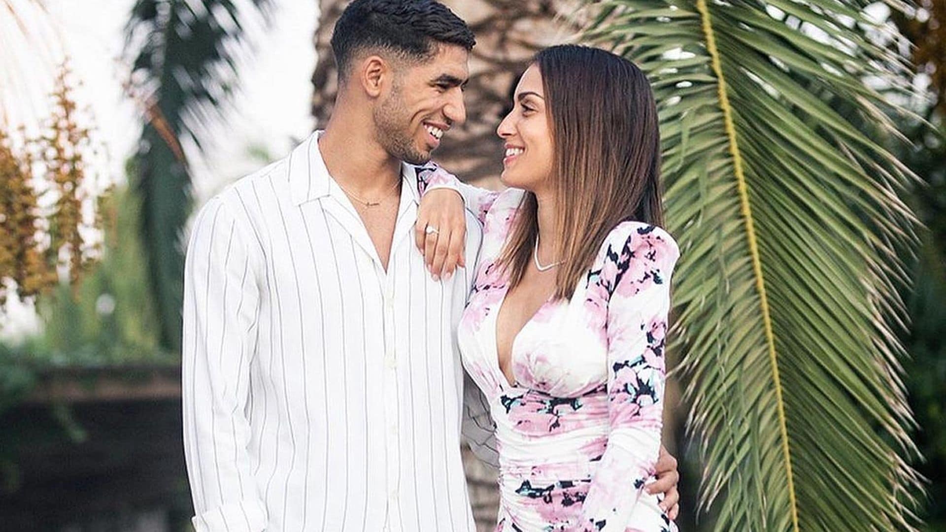 'Feliz cumpleaños Mami', Achraf Hakimi saca su lado más sentimental con Hiba Abouk