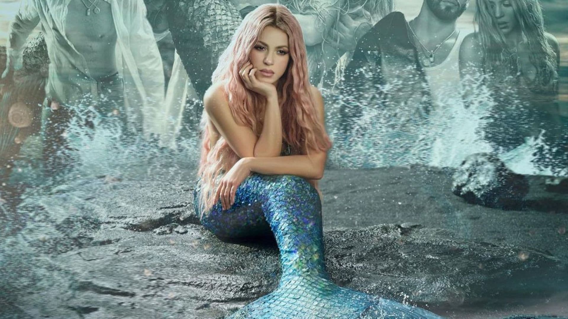 Las espectaculares 'mermaid waves' de Shakira y otras nueve 'celebrities' que nos inspiran