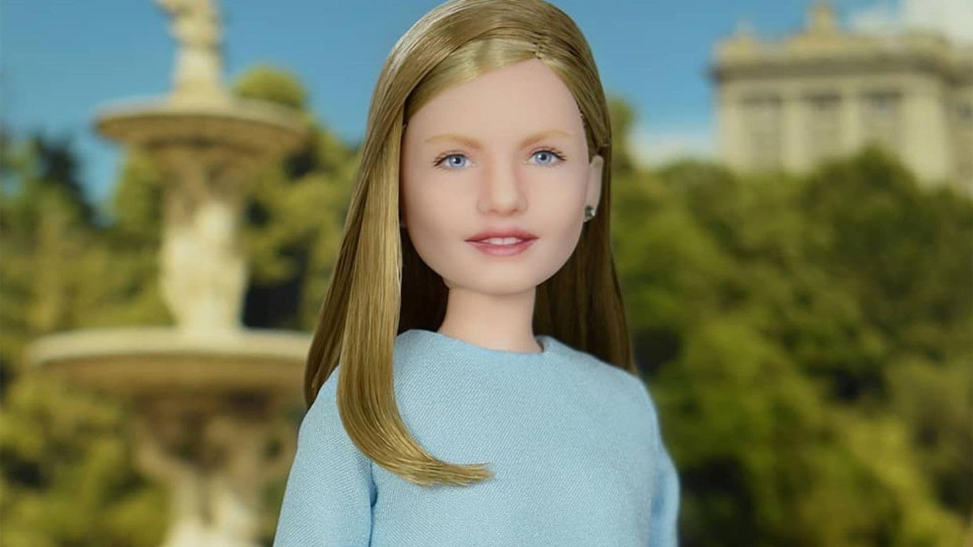 Al estilo Barbie y vestida de azul: así es la nueva muñeca de la princesa Leonor