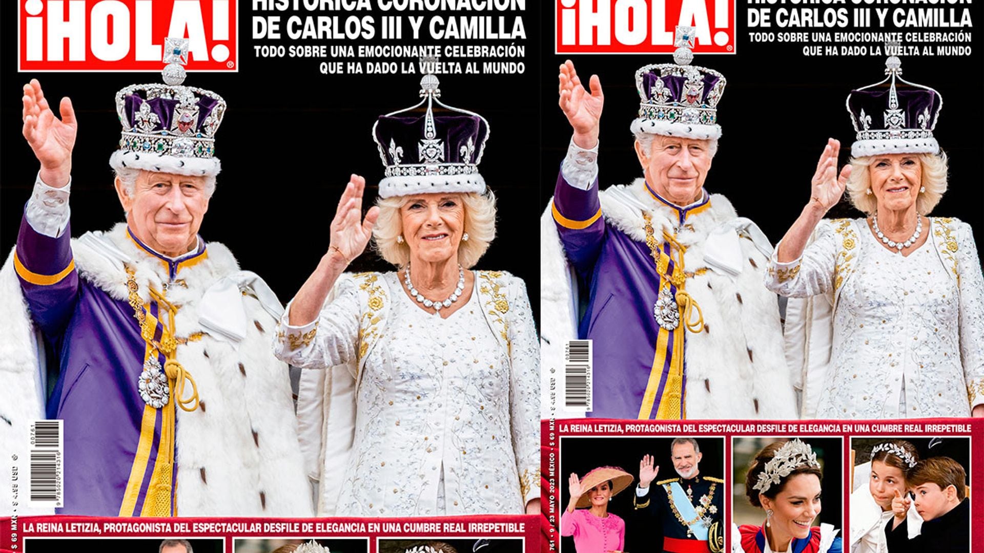 En ¡HOLA!, la histórica coronación de Carlos III y Camilla