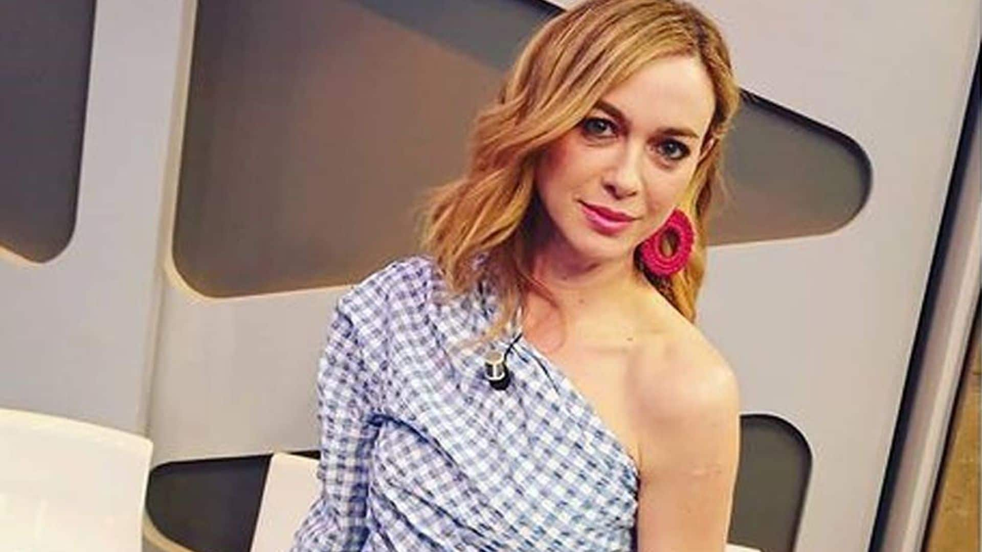 Marta Hazas estrena el próximo 'hit' de Zara: un falso vestido vichy