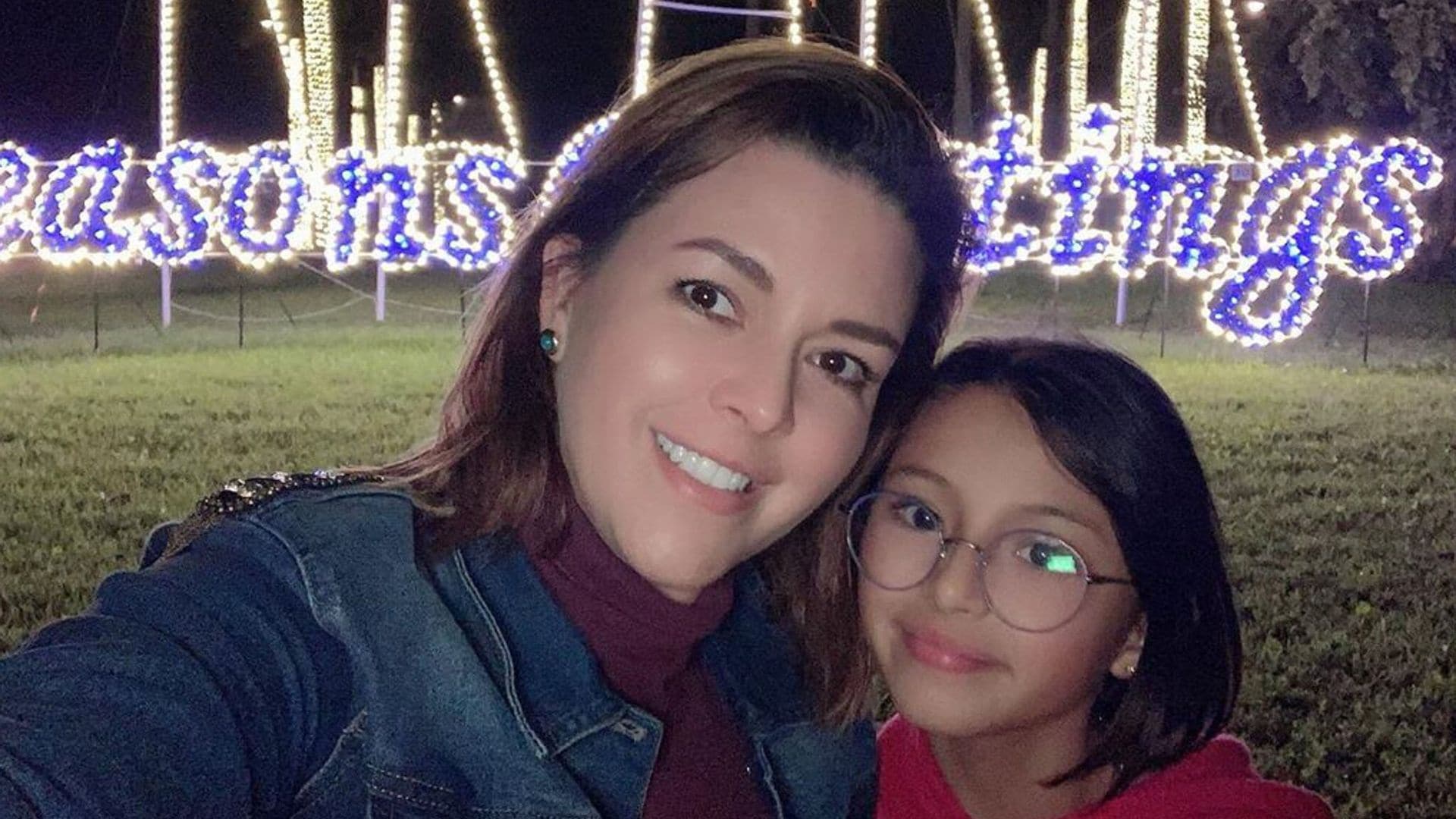 alicia machado y su hija