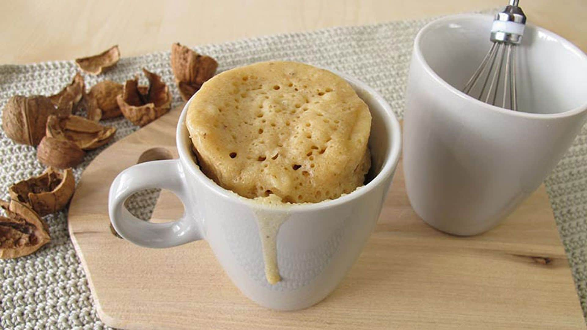 mug cake zanahoria