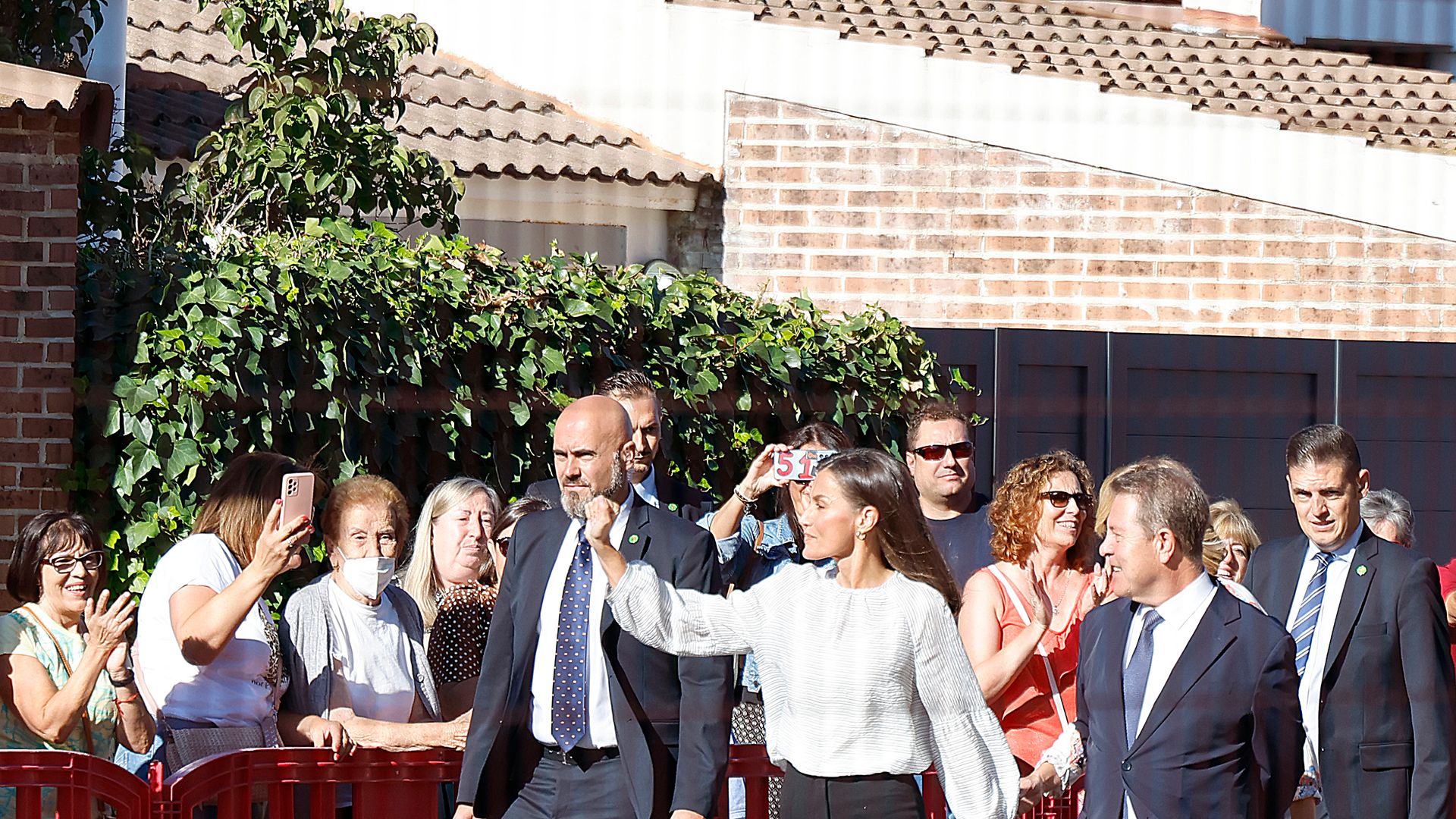 La reina Letizia en la apertura del curso escolar 2024/2025 en Azuqueca de Henares (Guadalajara) 11 de septiembre de 2024