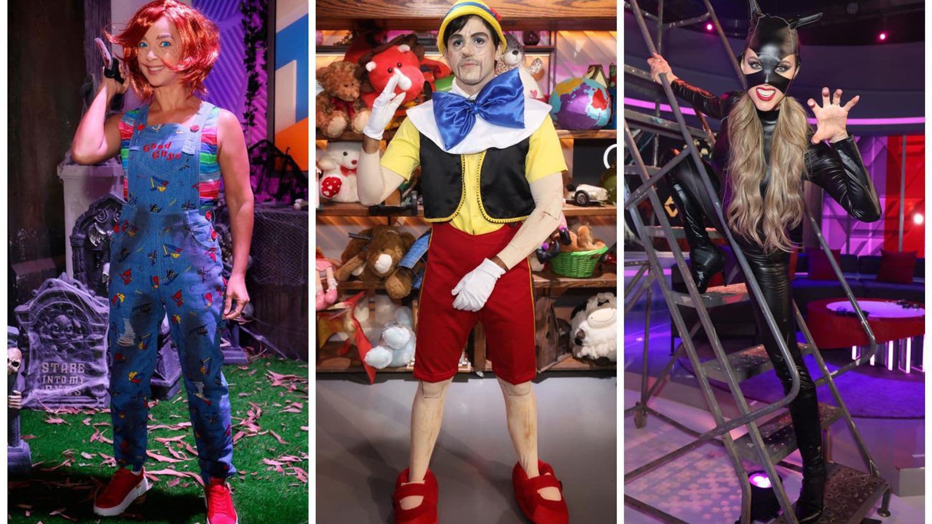 Halloween invade los shows de Telemundo, ¡tienes que ver sus espectaculares disfraces!